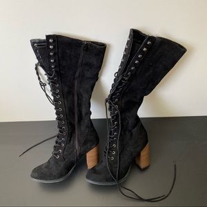 Target - black tall boots